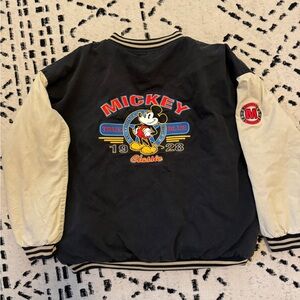 Vintage Mickey Mouse varsity style jacket